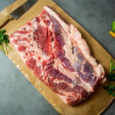 Свинина ребрышки мясные 900 г - купить в Адарке